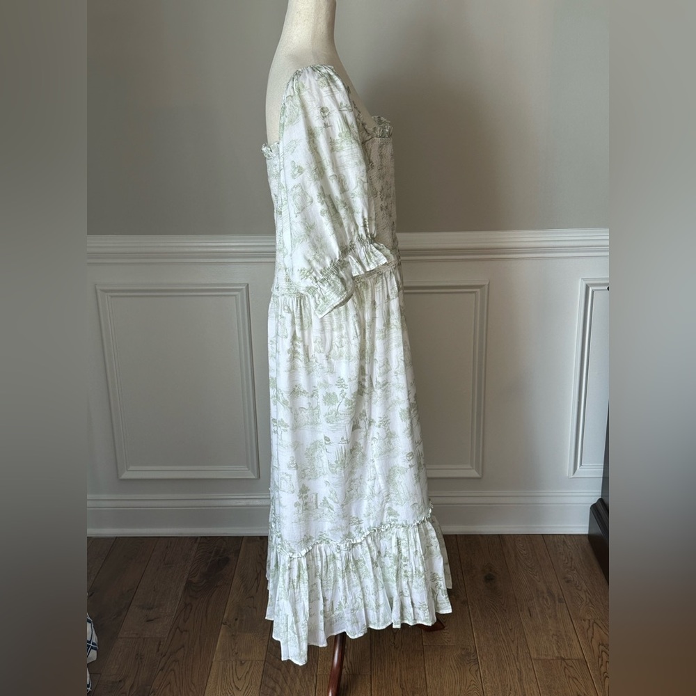 Ivy City Co. Valencia Dress in Sage size 3X - Picture 3 of 13